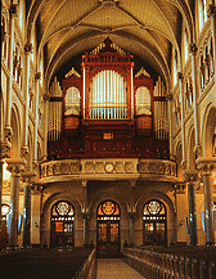 Organ pipes